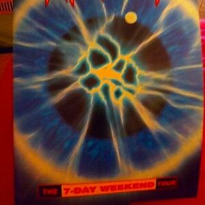 Def Leppard Seven Day Wknd Concert Tour Program W/ticket
